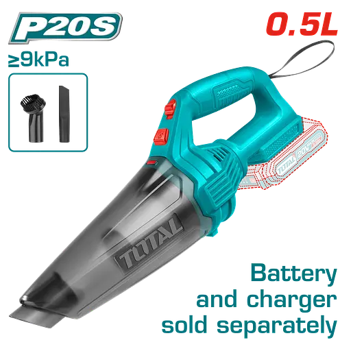 Аккумуляторный пылесос Total TVLI201261 (7049887)