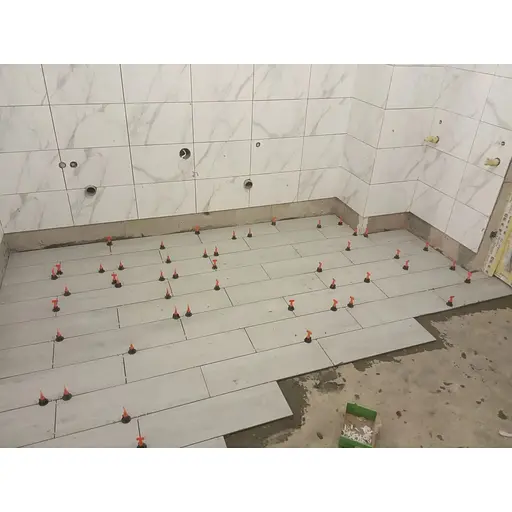 Багаторазова система вирівнювання плитки Parkside 1,5 мм СВП 50 шт./уп + ключ - фото 7