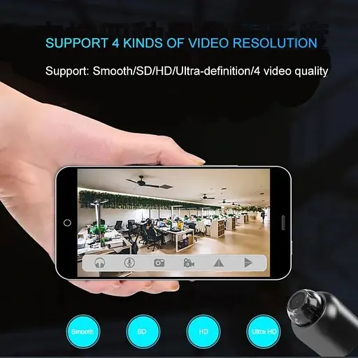 Мініатюрна камера Boblov R-20 Full HD 1080P wifi (100671) - фото 4