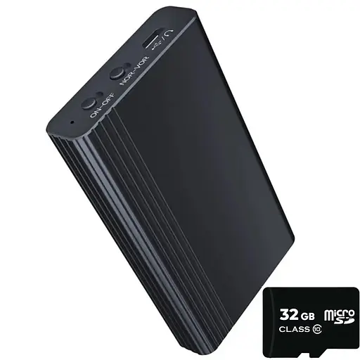 Цифровий диктофон із великим часом роботи до 500 годин Sttwunake L1 з пам'яттю 32 Гб (100431-32)