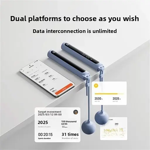 Розумна скакалка MiJia Smart Jump Rope 2 Light Blue BHR9994CN (139937) - фото 2