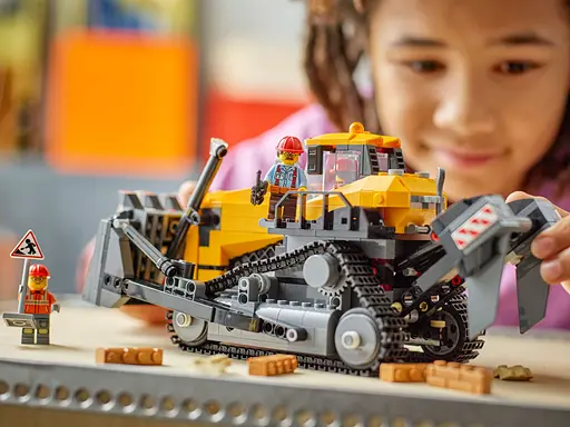 Конструктор LEGO City Желтый бульдозер 682 детали (60466) - фото 14
