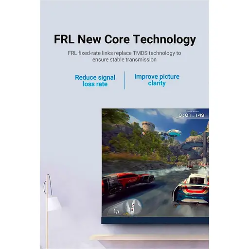 Кабель Vention HDMI-HDMI V 2.1 60 м (ALBBAE) - фото 4