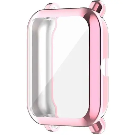 Чехол-накладка DK Silicone Face Case для Xiaomi Amazfit Bip / Bip Lite (012417) (pink rose) - фото 3
