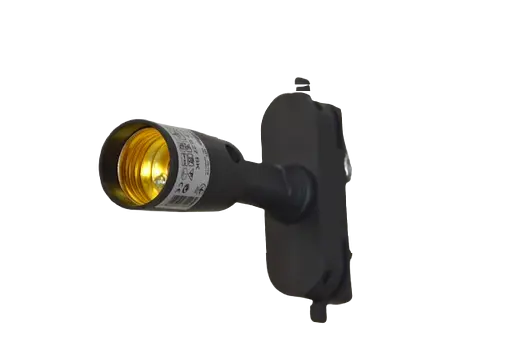 Светильник трековый поворотный под лампу KW-7 E27 BK Brille 48-119