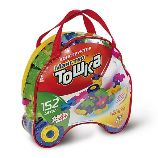 Детский конструктор Мастер Тошка Юніка 80020 пластик 152 детали - фото 2