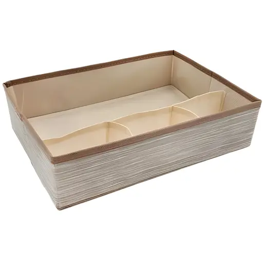 Органайзер для зберігання Handy Home Латте 33х23.5х9 см 4 відділення (ES-21)