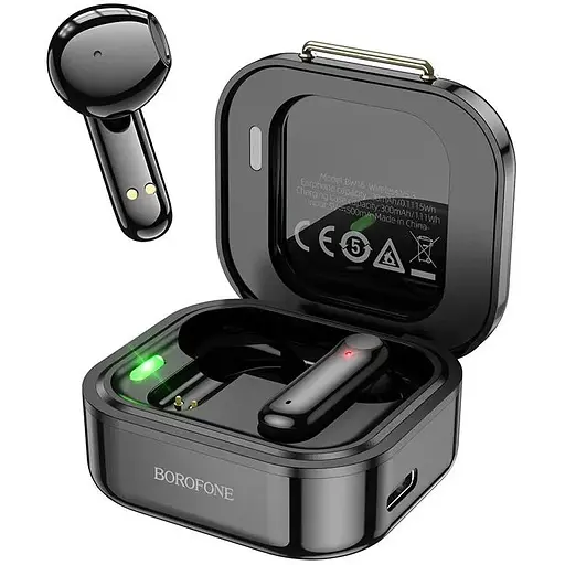 Блютуз Стерео Гарнитура Borofone BW16 Черный