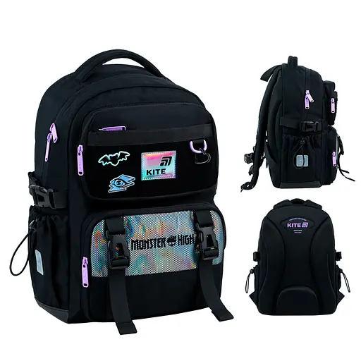 Рюкзак Kite Education 1022 MH Чорний (MH26-1022M) - фото 2