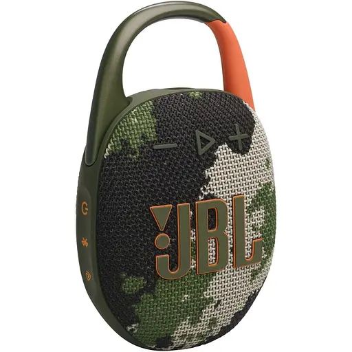 Портативна акустика JBL Clip 5 Squad (JBLCLIP5BLK) (JBLCLIP5SQUAD) - фото 1