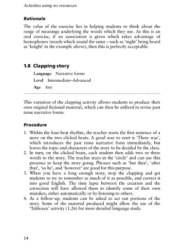 Lessons from Nothing. Activities for Language Teaching with Limited Time and Resources - фото 10