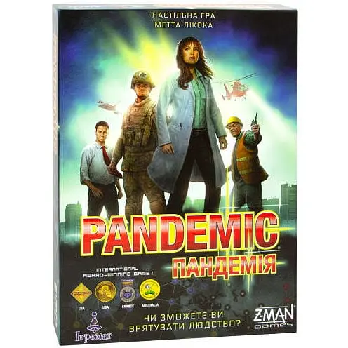 Настольная игра Ігромаг Пандемия Pandemic укр. (ZM7101)