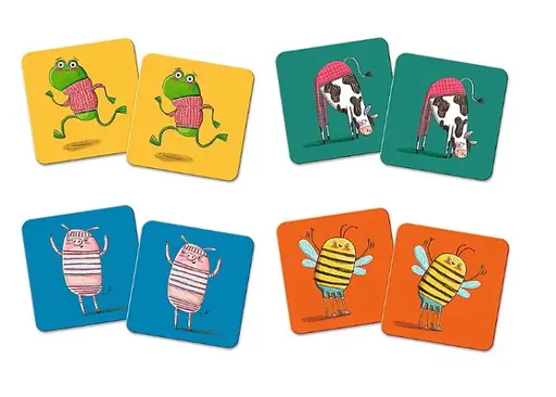 Настольная игра Trefl Мемо Классические. Двигайся и играй (Memos Classic&plus. Move and play) (02271) - фото 4