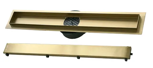 Душевой канал VBI Fort 2в1 100 brushed gold VBI-060110BG - фото 2