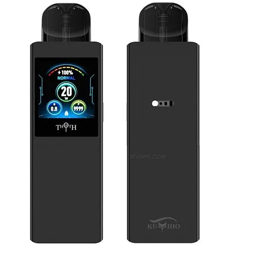 Под-система Kumiho THOTH Q Pro Pod 1300mAh 2ml електронна сигарета Kit Black (19034) - фото 1