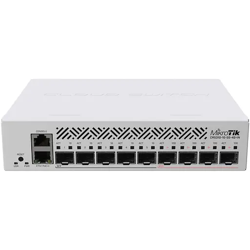 Комутатор мережевий Mikrotik CRS310-1G-5S-4S+IN - фото 2