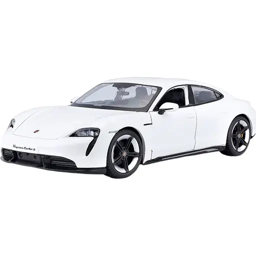 Автомодель Bburago Porsche Taycan Turbo S 1:24 White (18-21098) [119112]