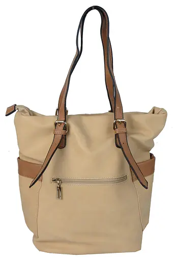 Вертикальная женская сумка Giaguaro из экокожи 35 (нижняя часть 24)x36x15 см sum0025079 - фото 5