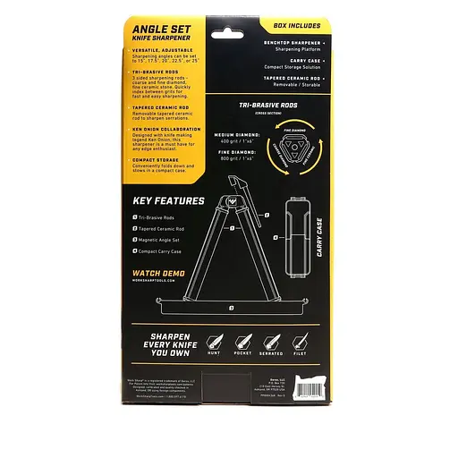 Точилка механическая угловая Work Sharp Ken Onion Angle Set WSBCHAGS - фото 7