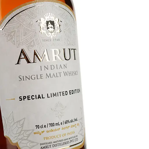 Віскі Amrut Ex Bourbon Triple Distilled 2014 60% 0.7 л в подарунковій упаковці - фото 6
