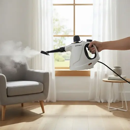 Пароочиститель ручной Grunhelm GSTC450 бойлер 450 мл 9 аксессуаров (146006) - фото 15