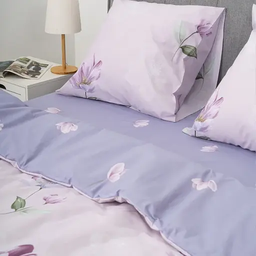 Комплект постільної білизни Viluta євро ранфорс 24346 100% бавовна - фото 4