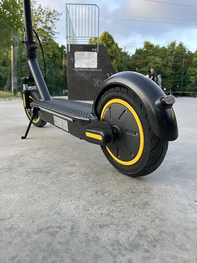 Электросамокат KUGOO G30 PRO Max 600W 18Ah Black| раскладной с усиленным передним амортизатором (модель 2025) - фото 8