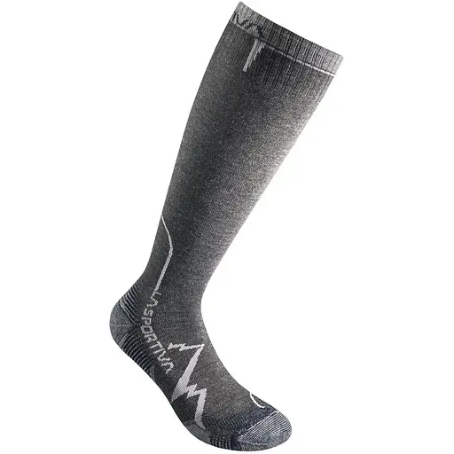 Шкарпетки La Sportiva Mountain Socks Long M Сірий LaSportiva (1052-29Q900618 M)