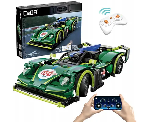 Конструктор машина на радіокеруванні CADA Emerald Deity  гонка 388 деталей  - фото 2