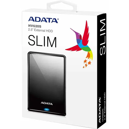Зовнішній жорсткий диск Adata HV620S 2TB Black (AHV620S-2TU31-CBK) - фото 5
