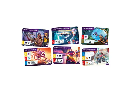 Настільна гра Lords of Boards Капітани Зорельотів (Starship Captains) (укр.) (LOB2210UA) - фото 5