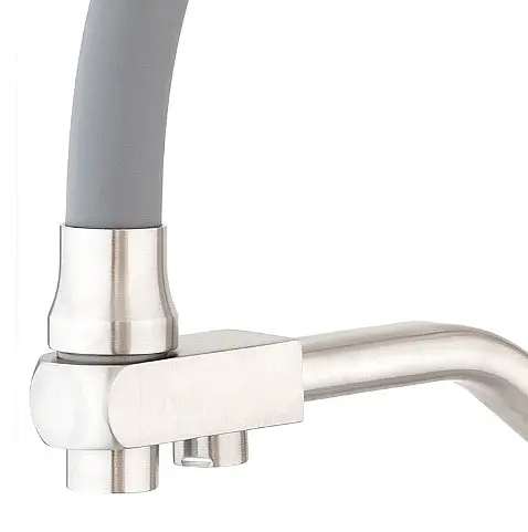 Змішувач для кухні Mixxus із сірим силіконовим виливом FUL-021 (MI6020) - фото 4