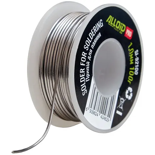 Припій для паяння Alloid Building Tools 1 мм 100 г (SI-92100) - фото 3