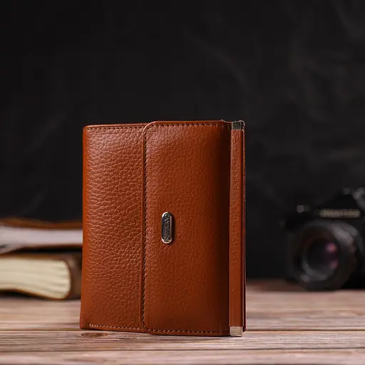 Женский кожаный кошелек Canpellini 12х9.8х1.5 см acs0025500 - фото 6