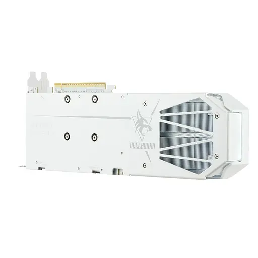 Відеокарта AMD Radeon RX 9060 XT 16GB GDDR6 Hellhound Spectral White PowerColor (RX9060XT 16G-L/OC/WHITE) - фото 4