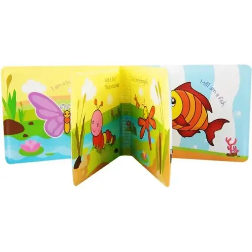 Іграшка книжка для купання Bambi Книжка Качечка A531-2-3  - фото 2