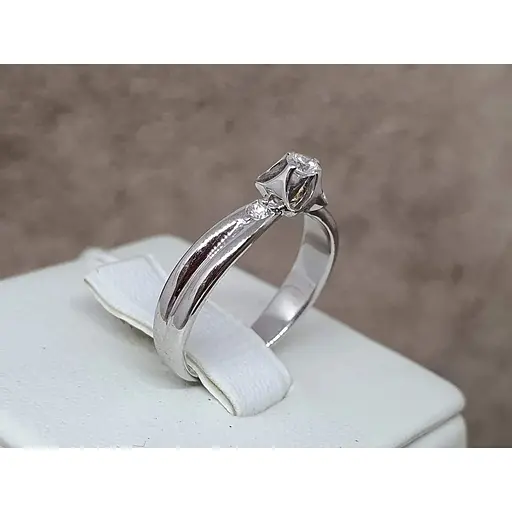 Золоте кільце Гаразд з діамантами. Артикул 3022734 16 - фото 3