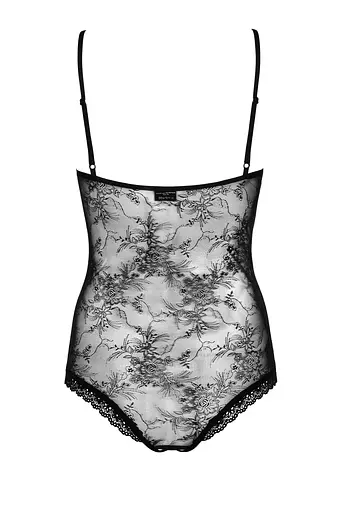 Боді Obsessive Slevika L/XL чорний - фото 3