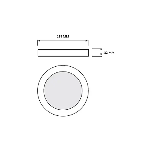 Світильник накладний MILENA-24 3CCT - фото 3