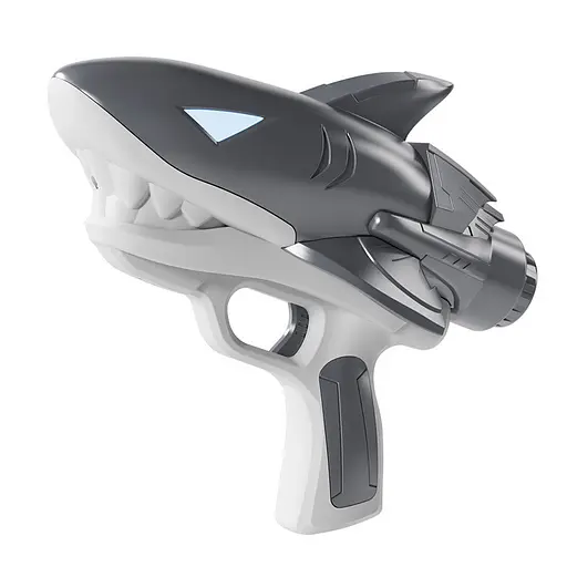 Водяний акумуляторний пістолет Shark Water Gun 185-68 (300ml) with lithium battery Grey