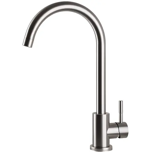 Змішувач для кухні EcoMIX Alpen AISI-203S-WH 000024959 Нержавіюча сталь - фото 6