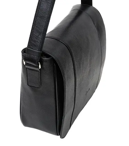 Чоловіча шкіряна сумка через плече TARWA 37х27х11 см sum0025840 - фото 4