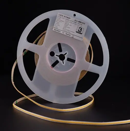 LED Стрічка 3W 384LED 4000K 300LM IP20 24V KLOODI KDCOB-384-3W-4К-24V - фото 1