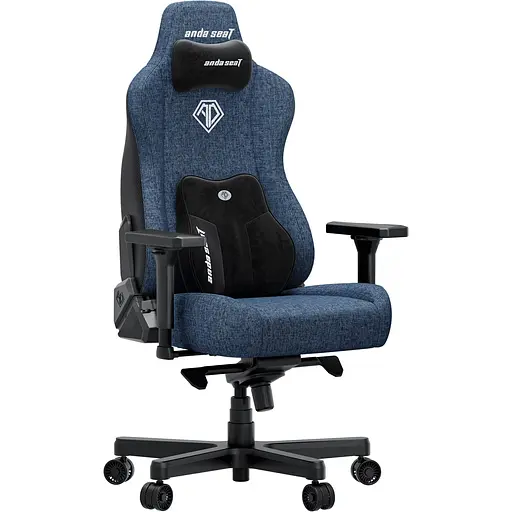 Геймерское кресло Anda Seat Kaiser 3E XL Dark Blue Fabric (AD23YC-XL-09-S-CF-S01) [148763] - фото 8
