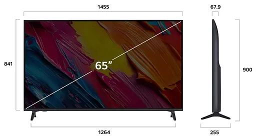 LED-телевизор LG 65QNED70A6A (7122931) - фото 3