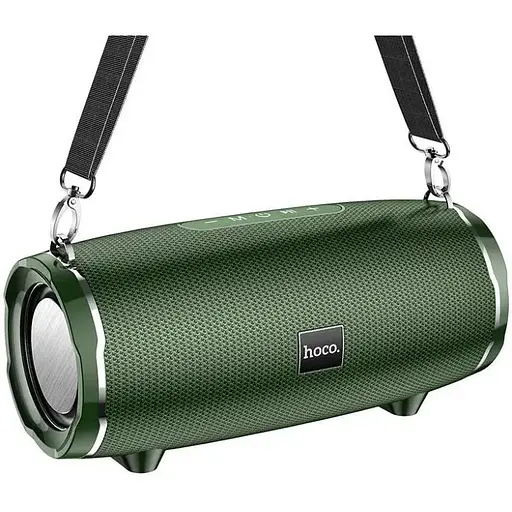 Портативная акустика Hoco HC5 Cool Enjoy sports BT speaker 30W темно-зеленая беспроводная - фото 1
