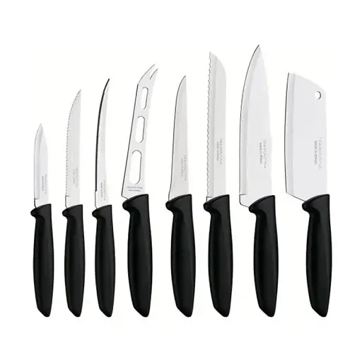 Набор ножей TRAMONTINA Plenus Black 8 предметов