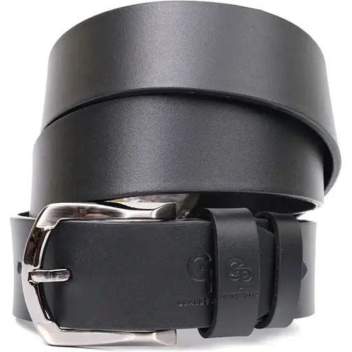 Ремінь шкіряний Grande Pelle чоловічий 3,8х120 см acs0026887 - фото 1