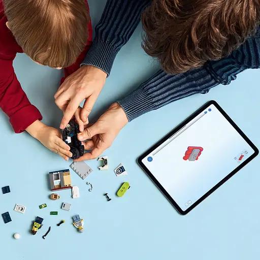 Конструктор LEGO City Преследование на полицейском мотоцикле 65 деталей (60455) - фото 13