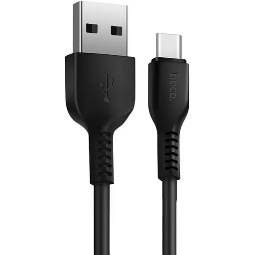 Кабель Hoco X20 Flash Type-c charging cable L-3 м Черный